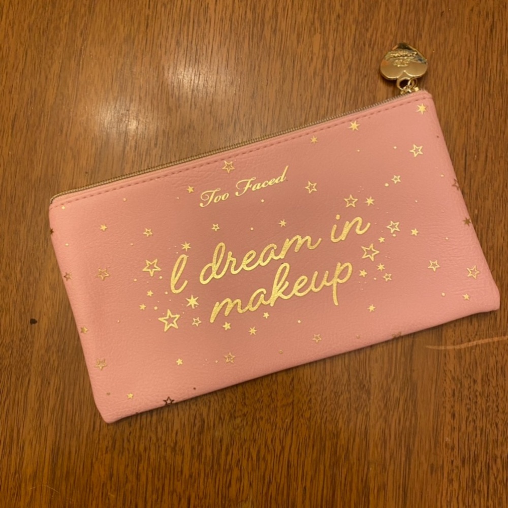 Too faced makeup bag
